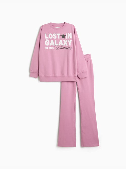 Conjunto de terry, mo fashion - Kiabi Conjunto de terry, mo fashion - Kiabi
