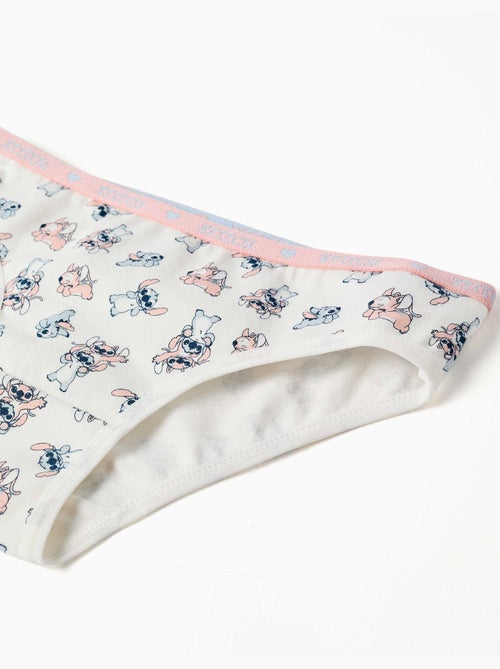 Conjunto de top y braguitas con stitch y angel - Kiabi