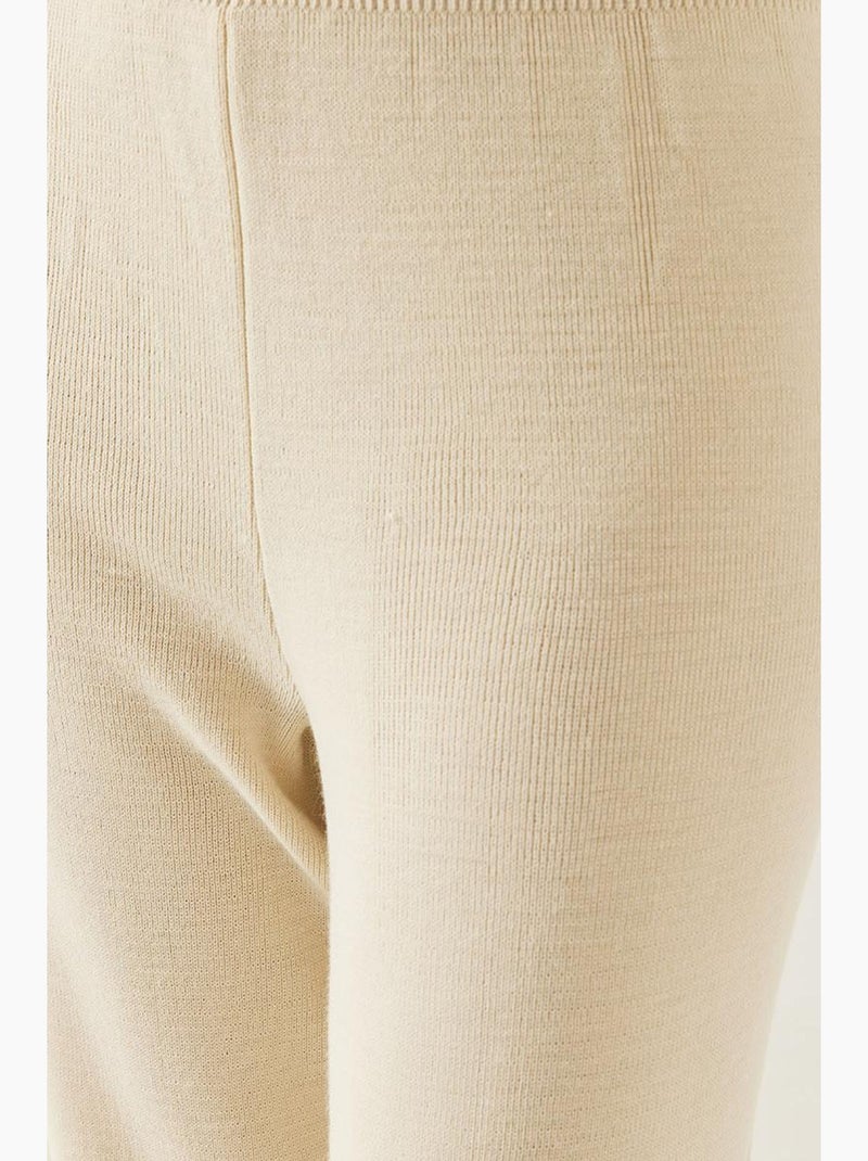 Conjunto de top y pantalón de punto lucci Beige arcilla - Kiabi