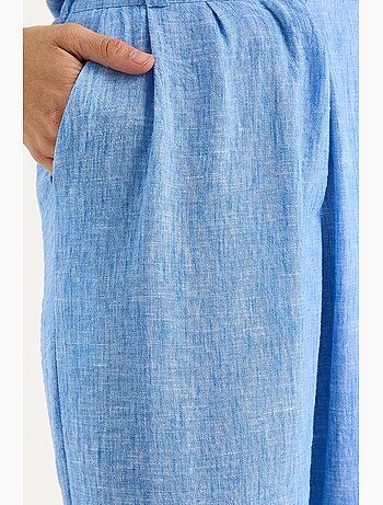Conjunto de tres piezas con pantalón de cintura alta, chaleco y forro lucci