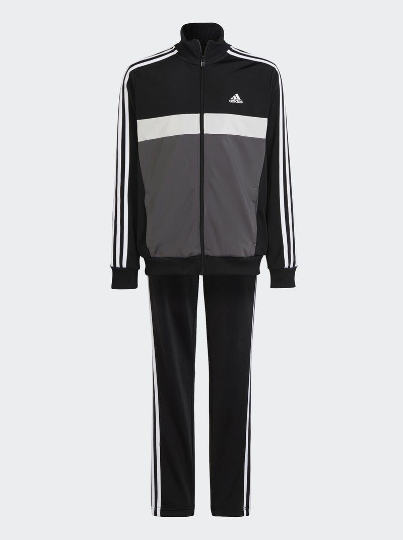 Conjunto deportivo 'Adidas' - sudadera con cremallera + pantalón NEGRO - Kiabi