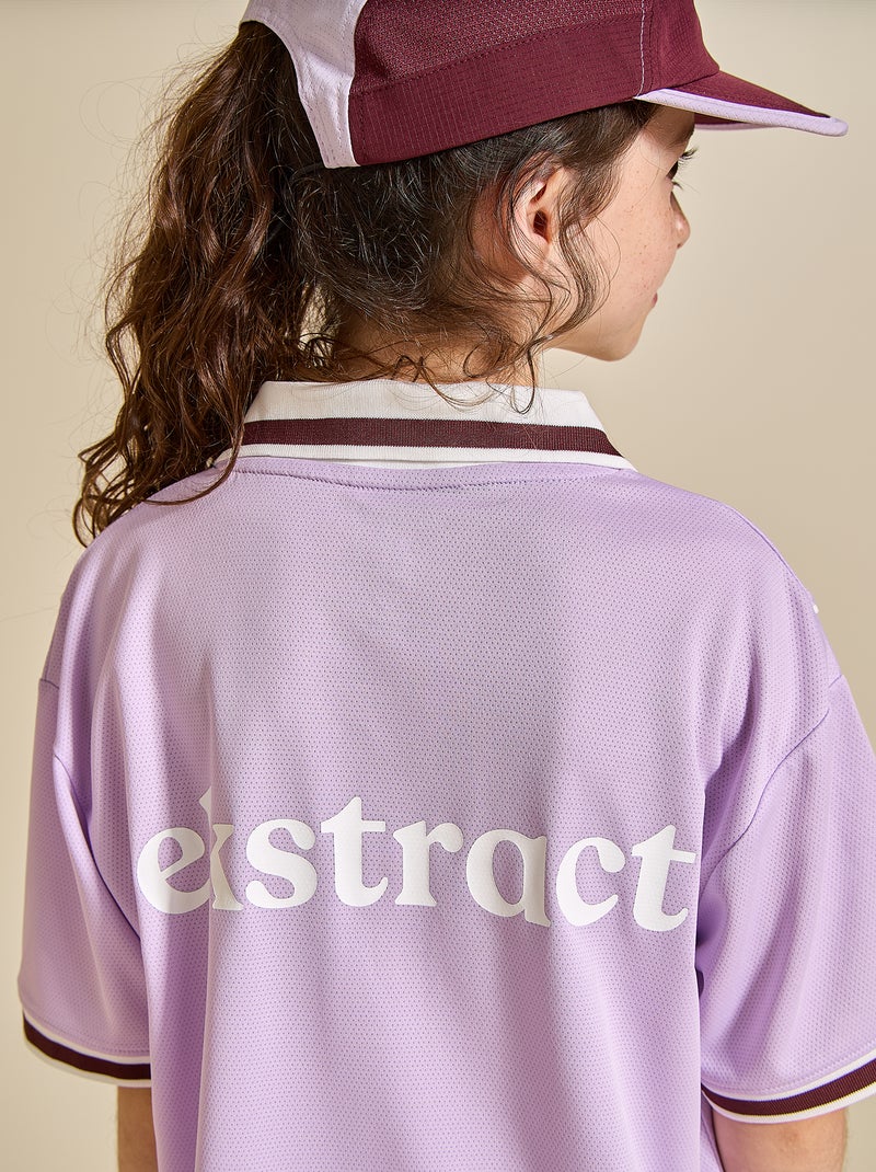 Conjunto deportivo camiseta + pantalón corto - (ekstract) Purpura - Kiabi