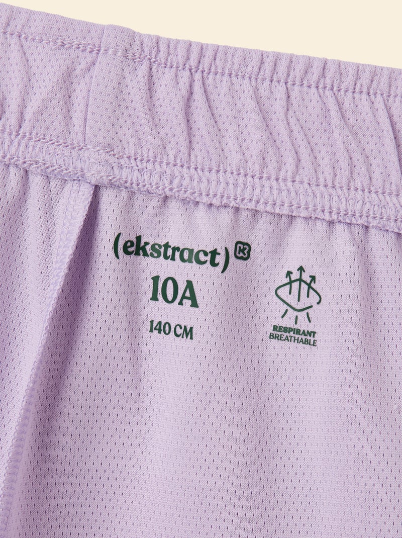Conjunto deportivo camiseta + pantalón corto - (ekstract) Purpura - Kiabi