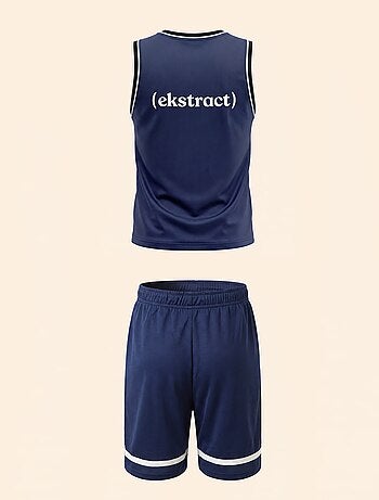 Ekstract - Conjunto deportivo camiseta sin mangas + pantalón corto