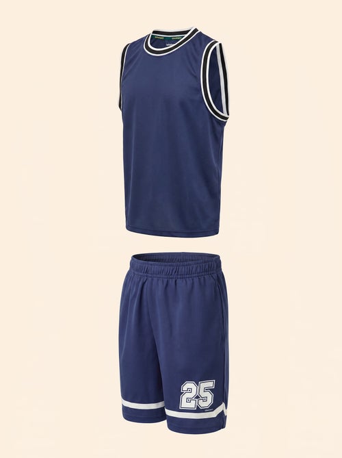 Conjunto deportivo camiseta sin mangas + pantalón corto - (ekstract) - Kiabi Conjunto deportivo camiseta sin mangas + pantalón corto - (ekstract) - Kiabi