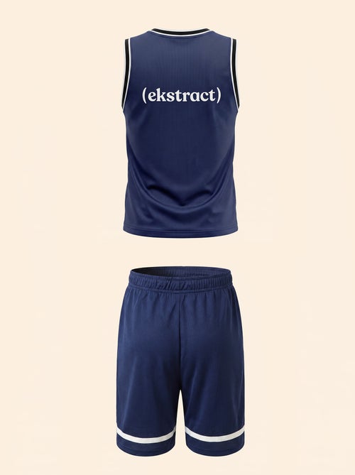 Conjunto deportivo camiseta sin mangas + pantalón corto - (ekstract) - Kiabi Conjunto deportivo camiseta sin mangas + pantalón corto - (ekstract) - Kiabi