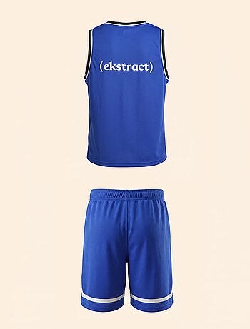 Ekstract - Conjunto deportivo camiseta sin mangas + pantalón corto