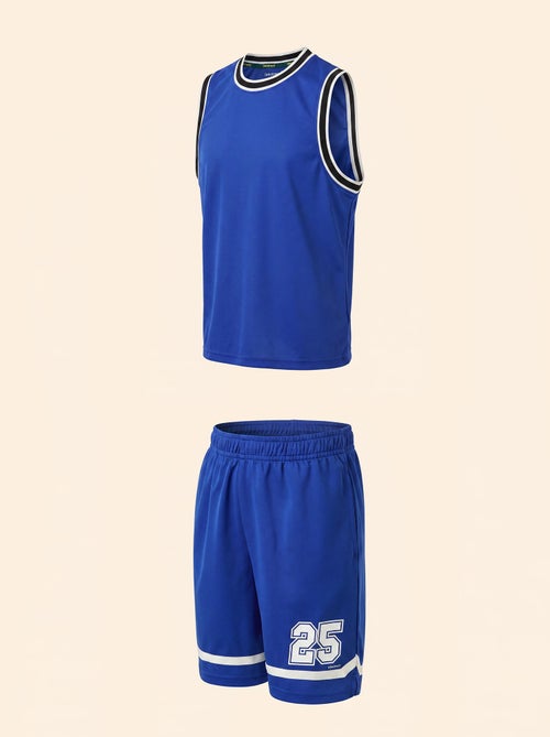 Conjunto deportivo camiseta sin mangas + pantalón corto - (ekstract) - Kiabi Conjunto deportivo camiseta sin mangas + pantalón corto - (ekstract) - Kiabi