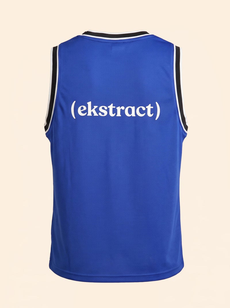 Conjunto deportivo camiseta sin mangas + pantalón corto - (ekstract) Azul - Kiabi