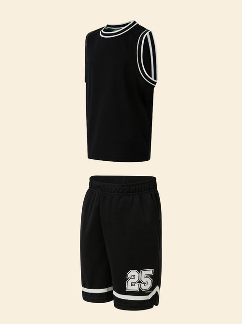 Conjunto deportivo camiseta sin mangas + pantalón corto - (ekstract) - Kiabi Conjunto deportivo camiseta sin mangas + pantalón corto - (ekstract) - Kiabi