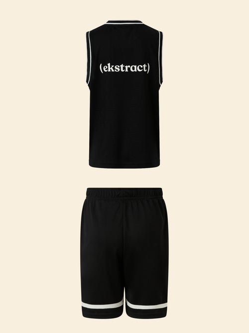 Conjunto deportivo camiseta sin mangas + pantalón corto - (ekstract) - Kiabi Conjunto deportivo camiseta sin mangas + pantalón corto - (ekstract) - Kiabi