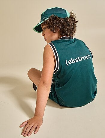 Conjunto deportivo camiseta sin mangas + pantalón corto - (ekstract)