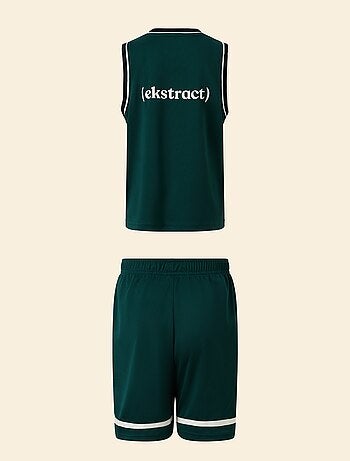 Conjunto deportivo camiseta sin mangas + pantalón corto - (ekstract)
