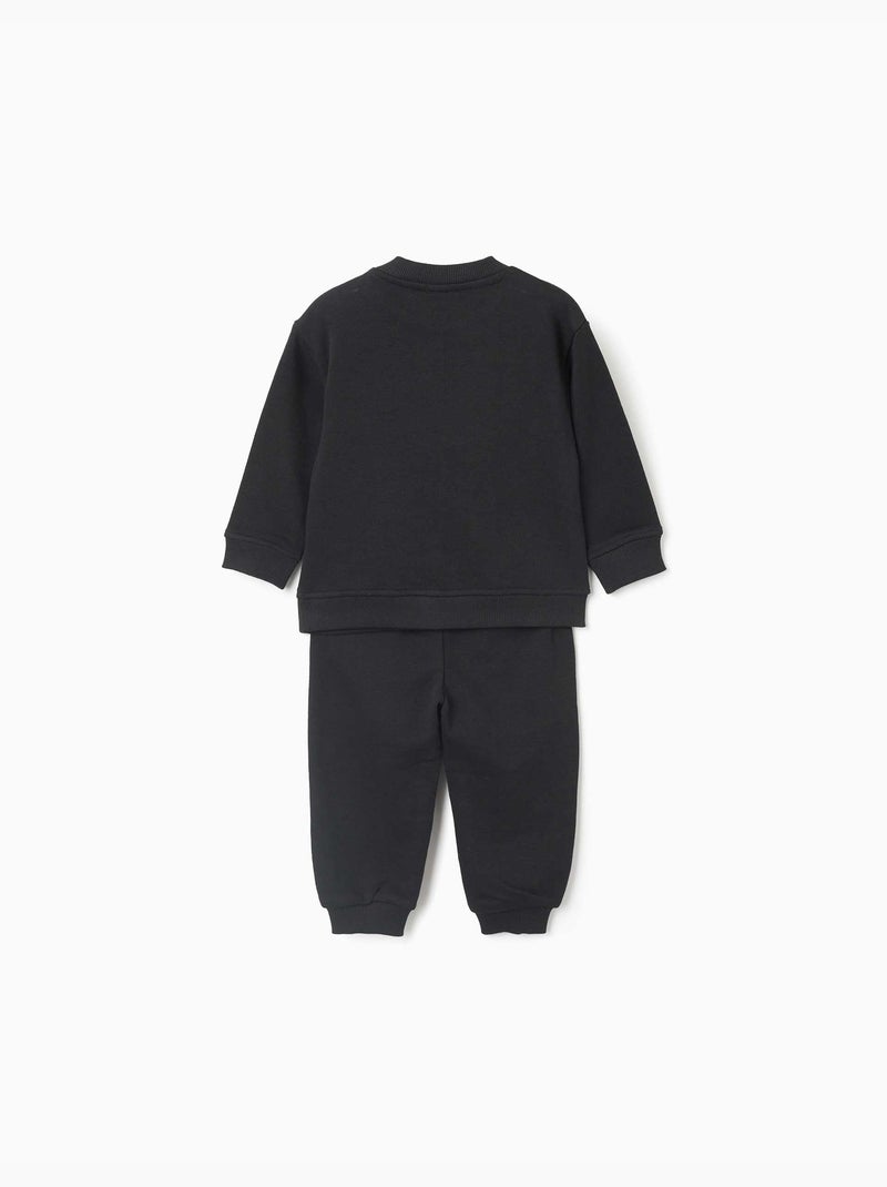 Conjunto deportivo con estampado que brilla en la oscuridad Negro Negro - Kiabi