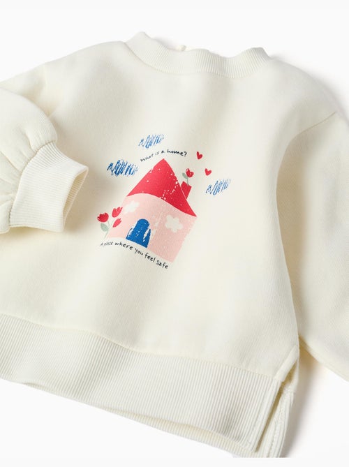Conjunto deportivo perchado con estampado de casa - Kiabi