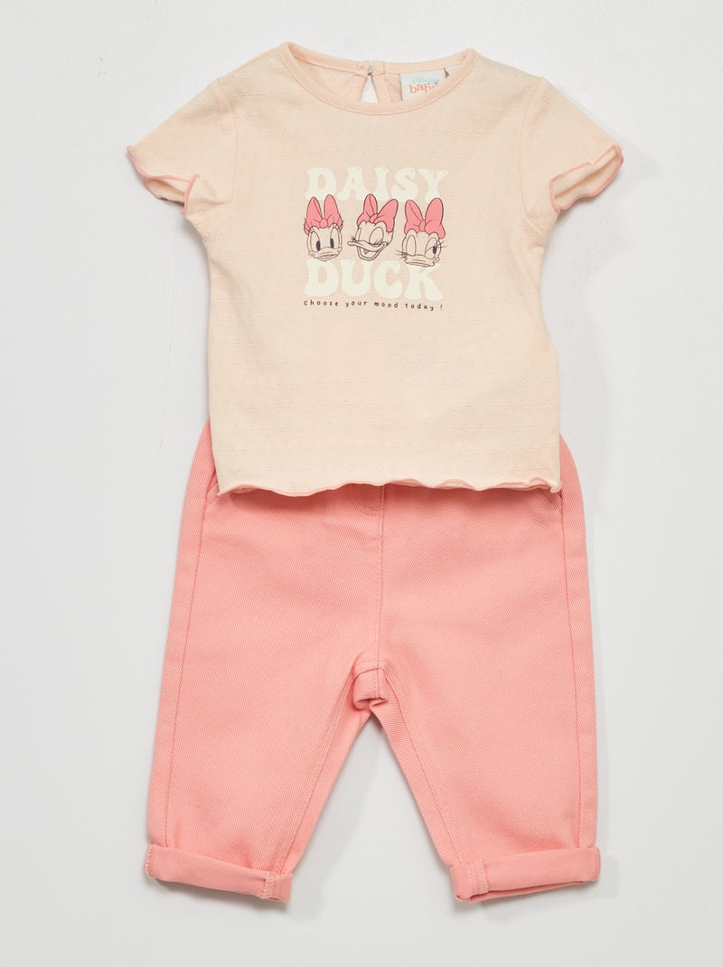 Conjunto 'Disney' - 2 piezas ROSA - Kiabi