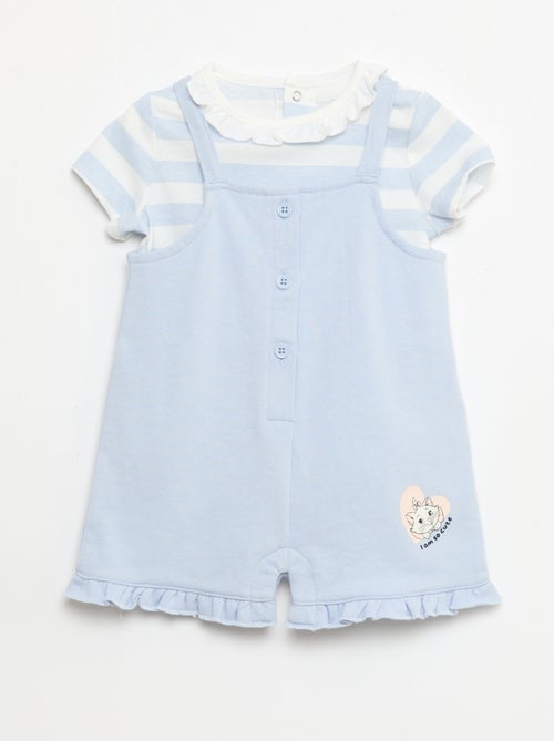 Conjunto 'Disney' 2 piezas - Camiseta + mono corto - Kiabi