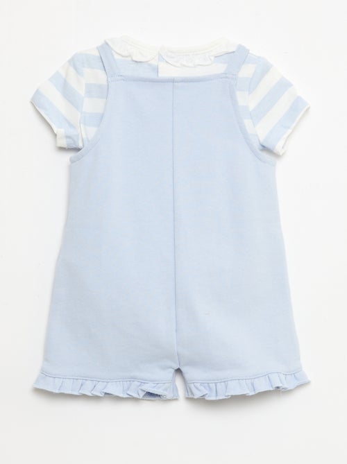 Conjunto 'Disney' 2 piezas - Camiseta + mono corto - Kiabi