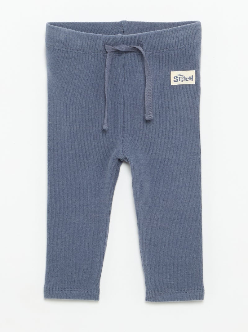 Conjunto 'Disney' 2 piezas - Sudadera con volantes + Legging Azul - Kiabi