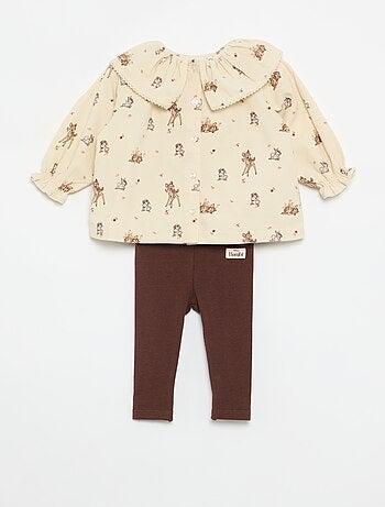Conjunto 'Disney' 'Bambi' de 2 piezas - Camisa + legging