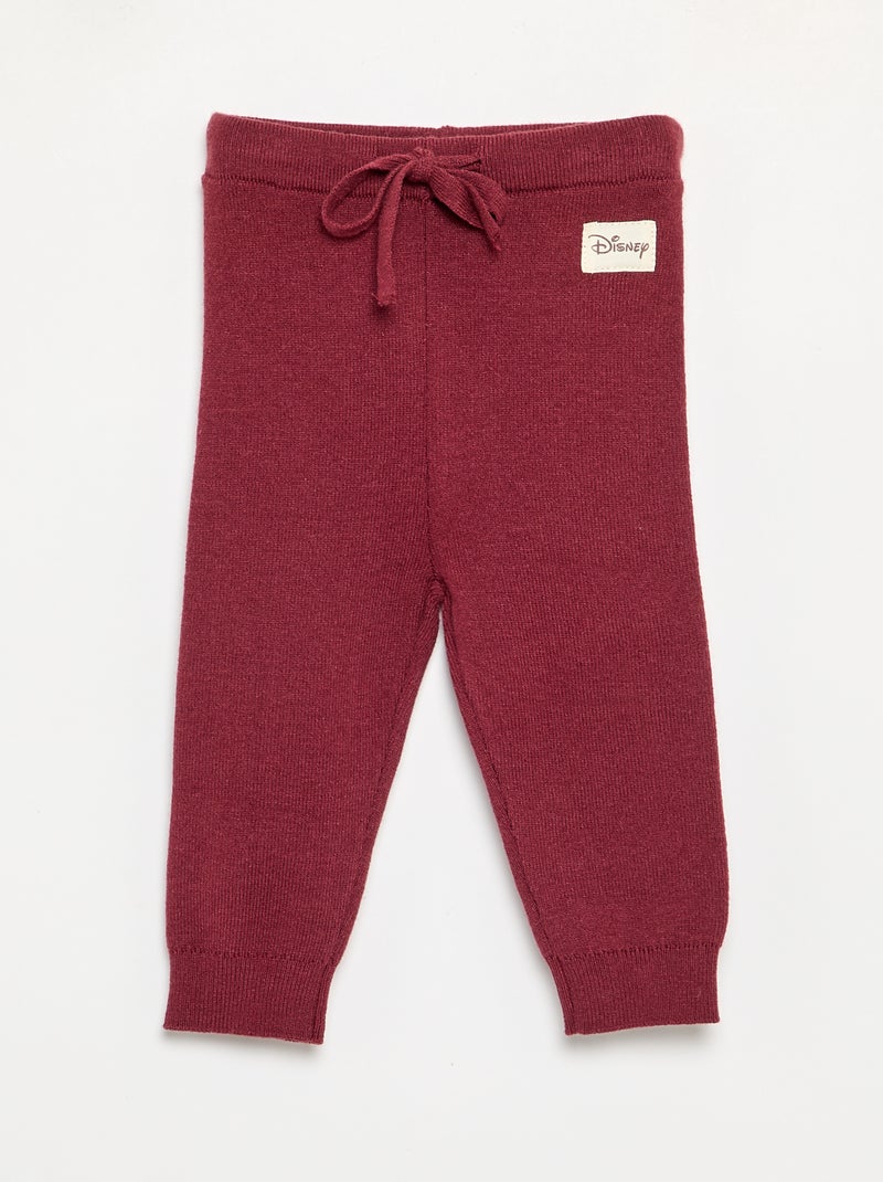 Conjunto 'Disney' de 2 piezas - Jersey + pantalón Rojo - Kiabi