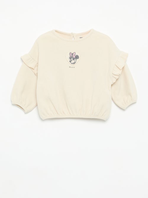 Conjunto 'Disney' de 2 piezas - Sudadera con volantes + legging - Kiabi