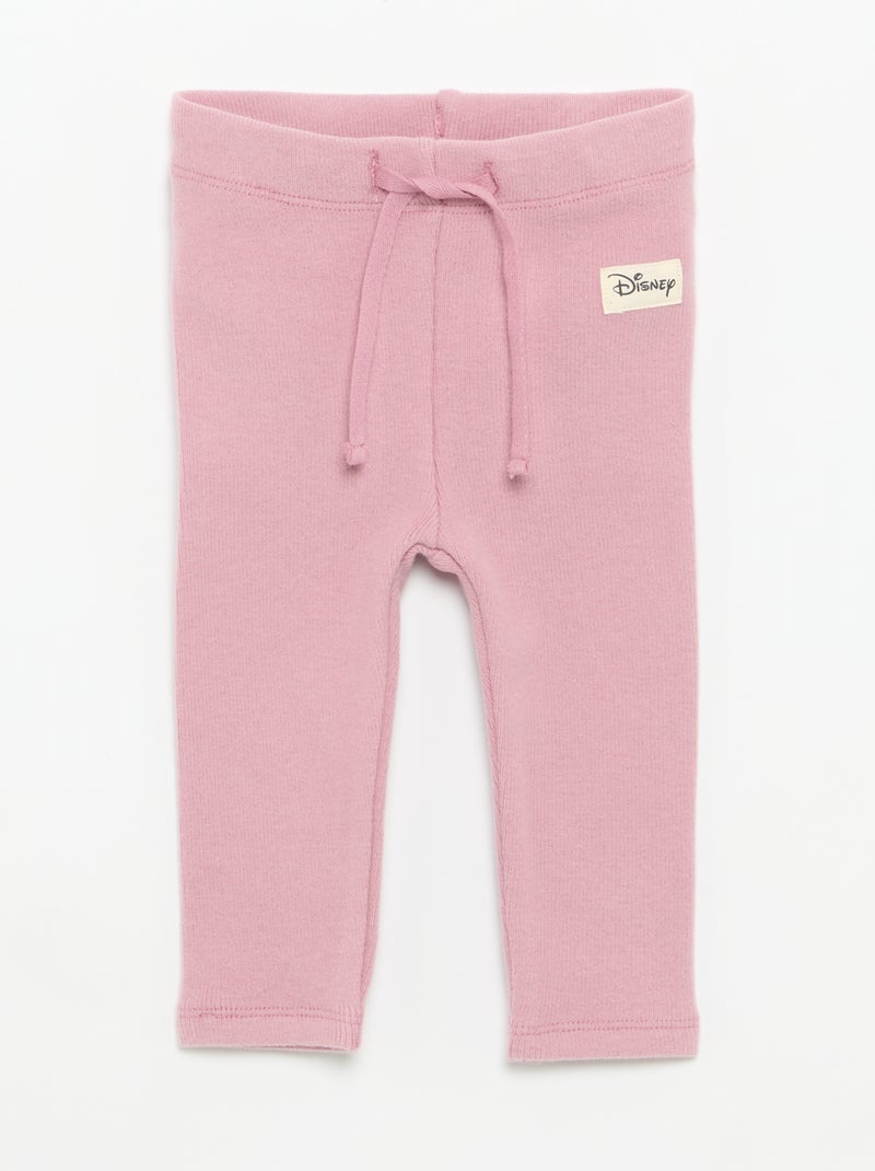 Conjunto 'Disney' de 2 piezas - Sudadera con volantes + legging Rosa - Kiabi