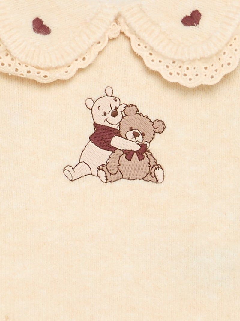 Conjunto 'Disney' de 2 piezas de punto - Jersey + legging Blanco - Kiabi