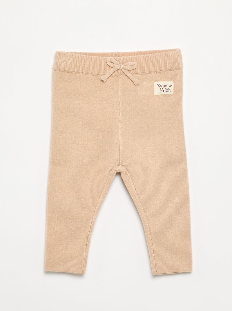 Conjunto 'Disney' de 2 piezas de punto - Jersey + legging Blanco - Kiabi