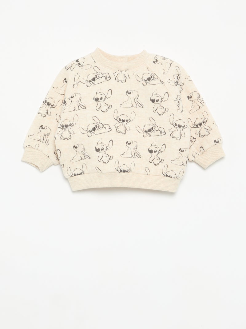 Conjunto 'Disney' de 2 piezas: sudadera + pantalón Beige - Kiabi
