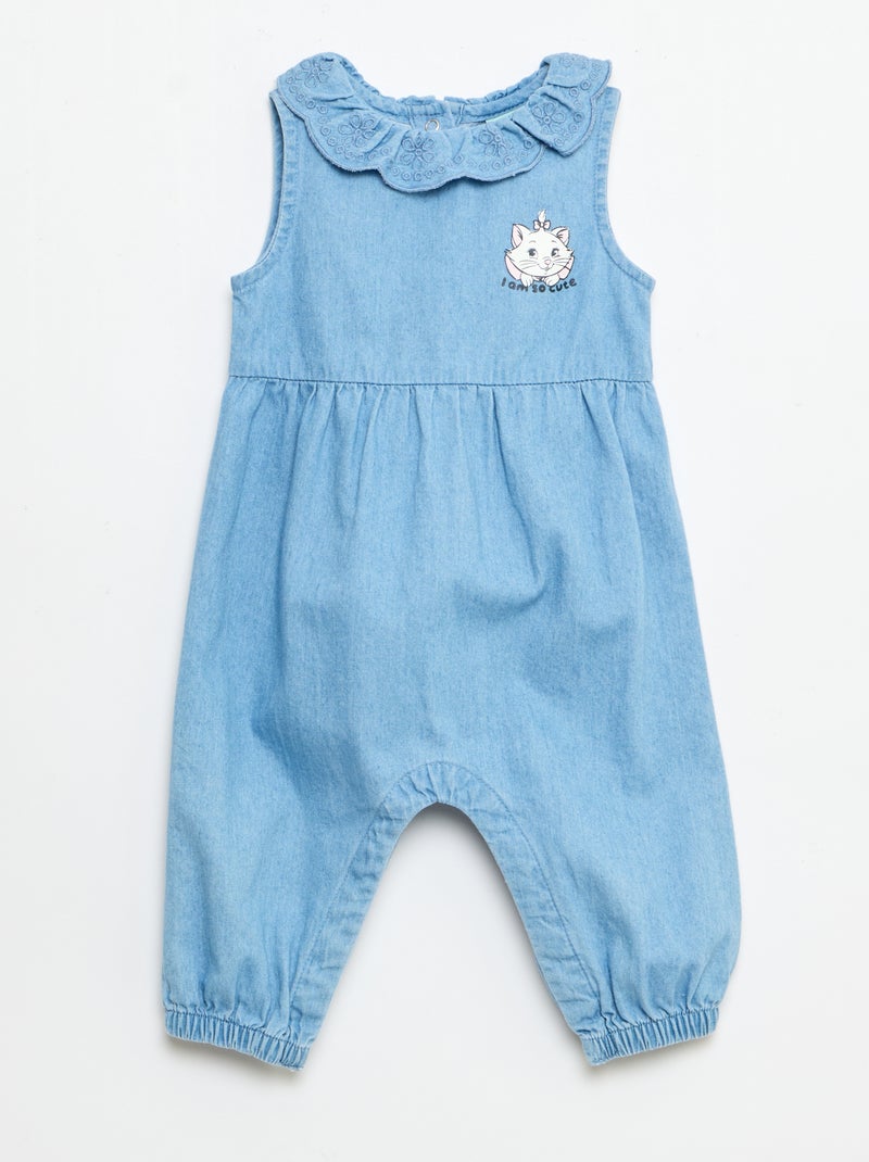 Conjunto 'Disney' de vaquero - Peto largo + diadema Azul - Kiabi