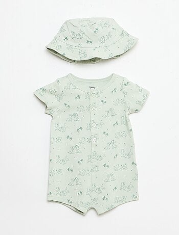 Conjunto "Disney" mono corto + sombrero