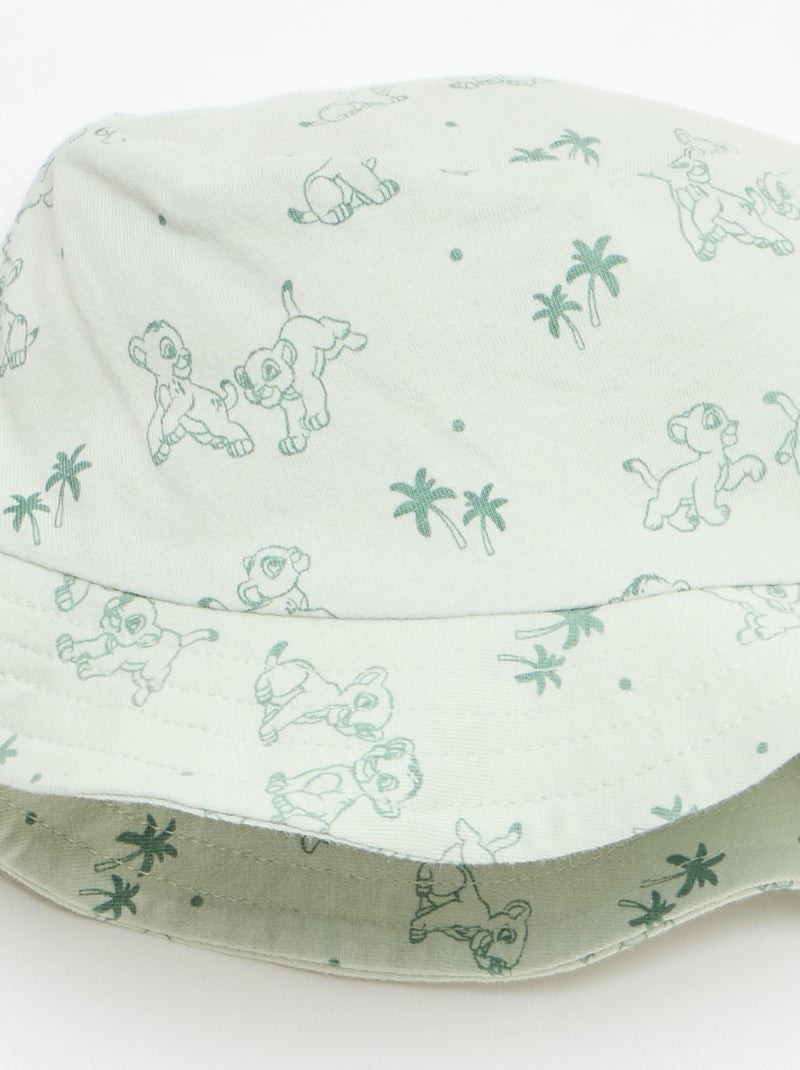Conjunto "Disney" mono corto + gorro Verde - Kiabi