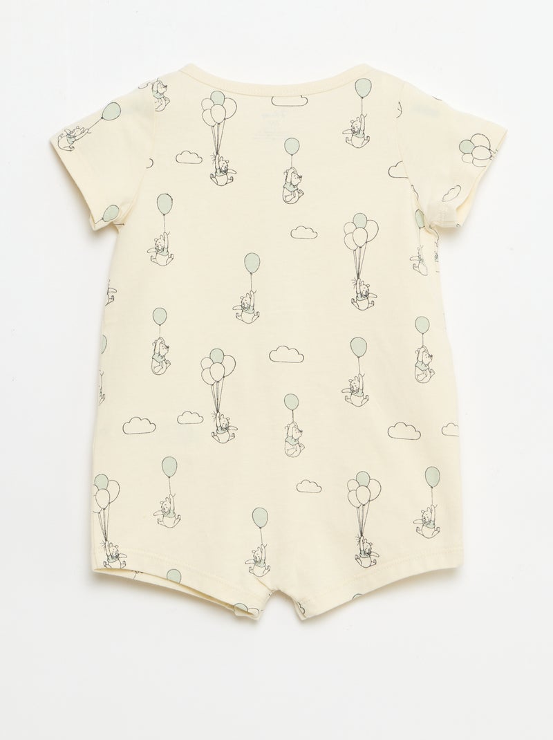 Conjunto 'Disney' mono corto + sombrero Beige - Kiabi