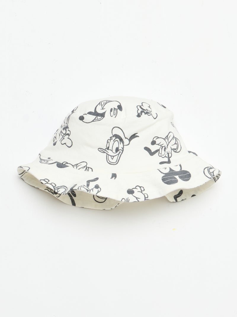 Conjunto "Disney" mono corto + sombrero Blanco - Kiabi