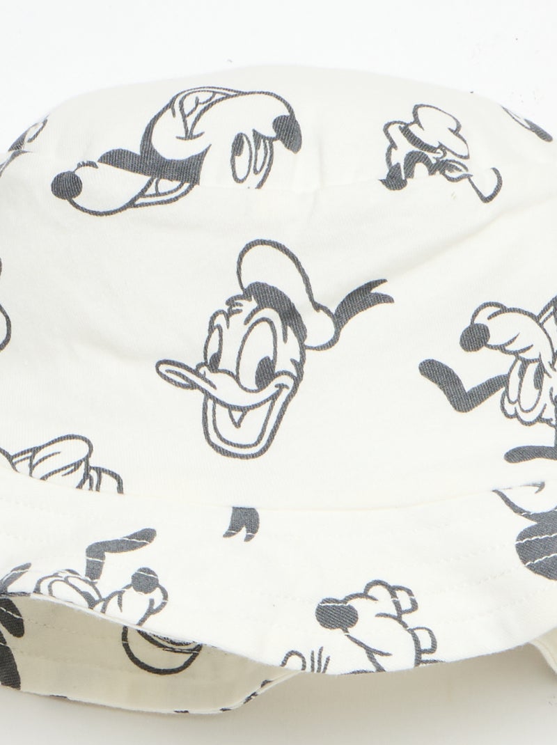 Conjunto "Disney" mono corto + sombrero Blanco - Kiabi
