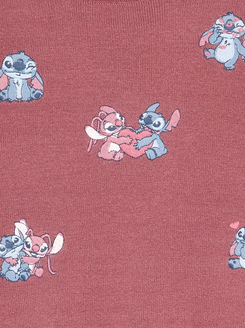 Conjunto 'Disney' 'Stitch' de 2 piezas - Jersey + pantalón Rosa - Kiabi