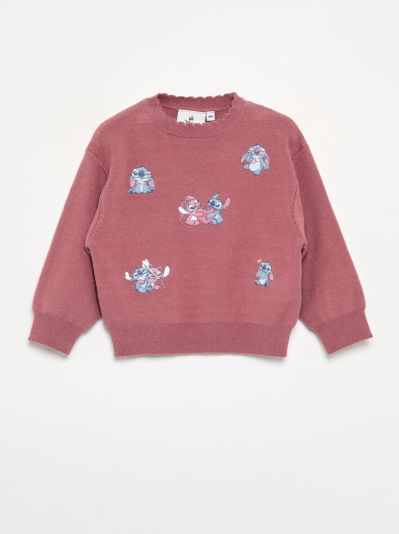 Conjunto 'Disney' 'Stitch' de 2 piezas - Jersey + pantalón Rosa - Kiabi