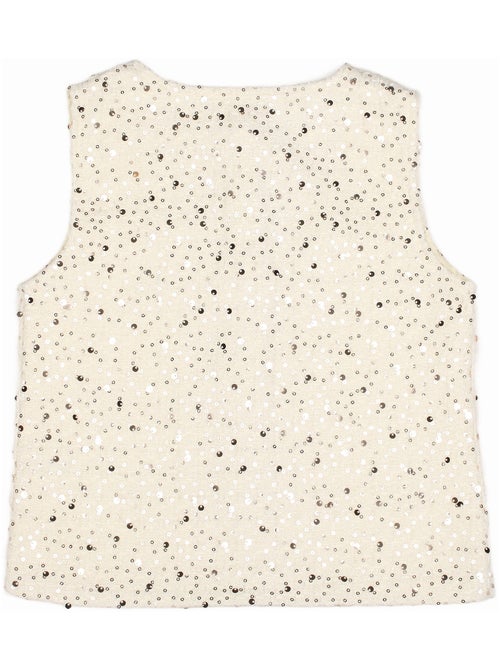 Conjunto elegante adornado con lentejuelas - Kids Star - Kiabi