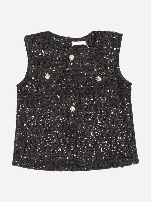Conjunto elegante adornado con lentejuelas - Kids Star - Kiabi Conjunto elegante adornado con lentejuelas - Kids Star - Kiabi