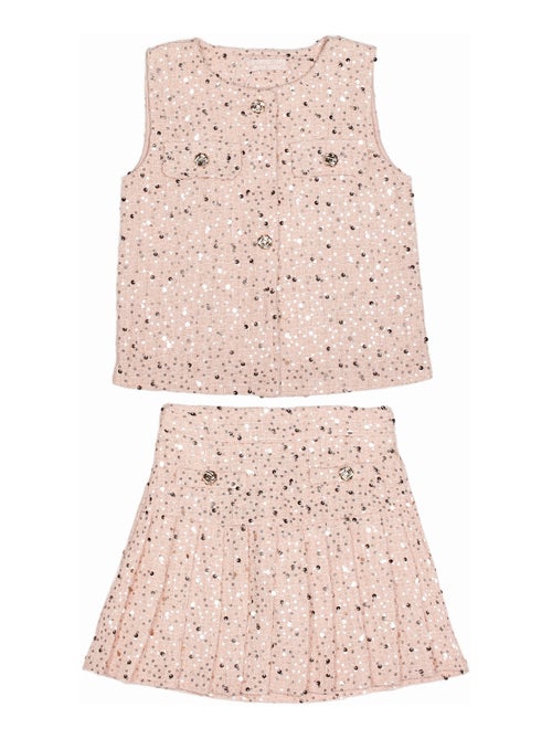 Conjunto elegante adornado con lentejuelas - Kids Star - Kiabi Conjunto elegante adornado con lentejuelas - Kids Star - Kiabi