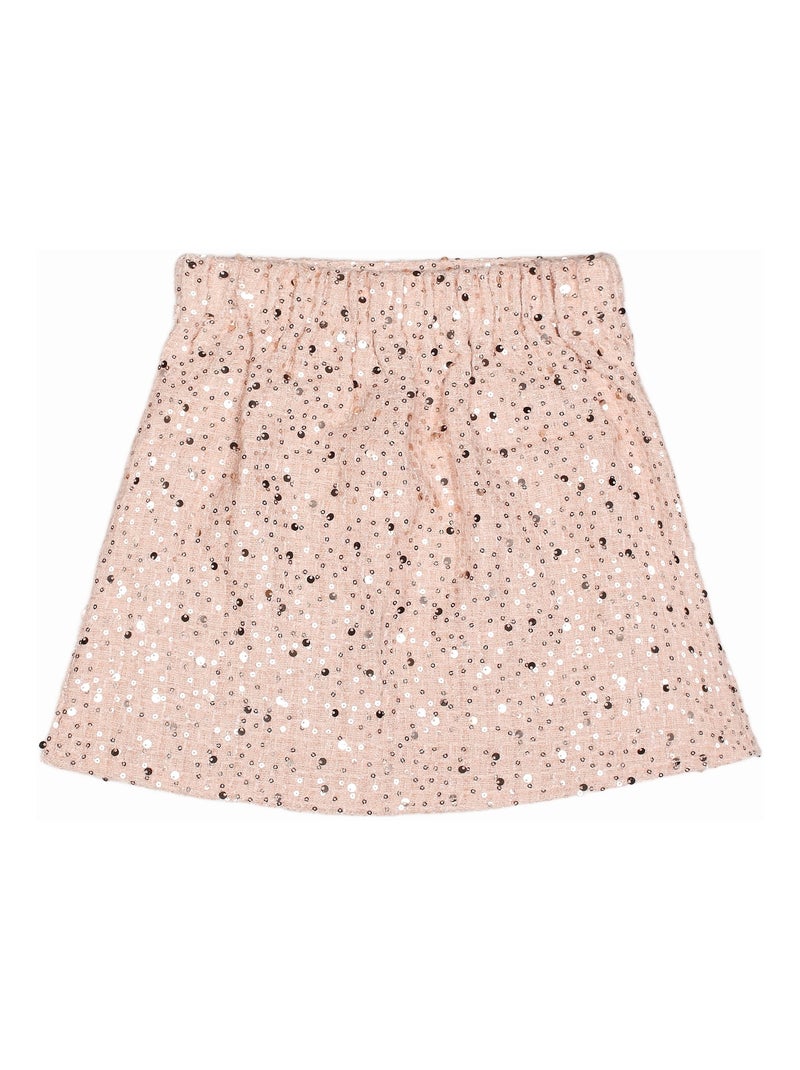 Conjunto elegante adornado con lentejuelas - Kids Star Rosa - Kiabi