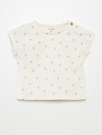 Conjunto estampado camiseta + short - 2 piezas