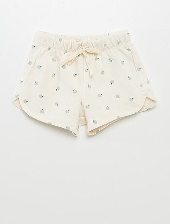 Conjunto estampado camiseta + short - 2 piezas