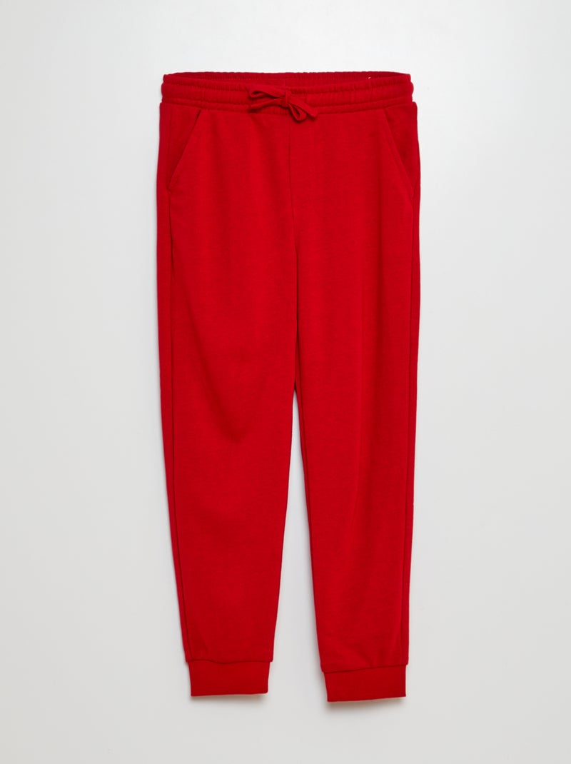 Conjunto estampado con sudadera + pantalón de chándal - 2 piezas ROJO - Kiabi