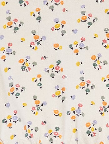 Conjunto estampado de sudadera + legging - 2 piezas