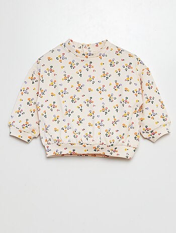 Conjunto estampado de sudadera + legging - 2 piezas