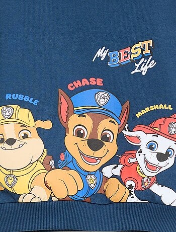 Conjunto estampado 'Patrulla Canina' camiseta + bermuda de algodón