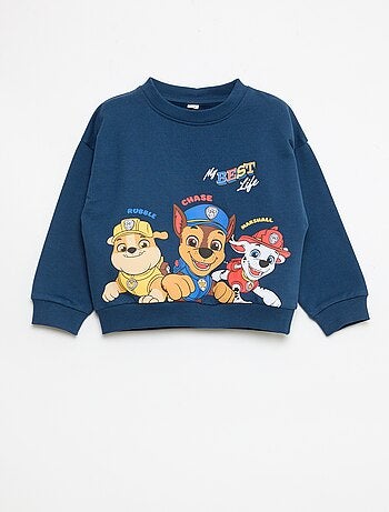 Conjunto estampado 'Patrulla Canina' camiseta + bermuda de algodón