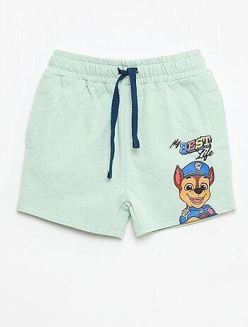 Conjunto estampado 'Patrulla Canina' camiseta + bermuda de algodón